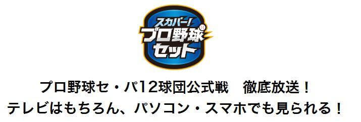 スカパー！のプロ野球セット