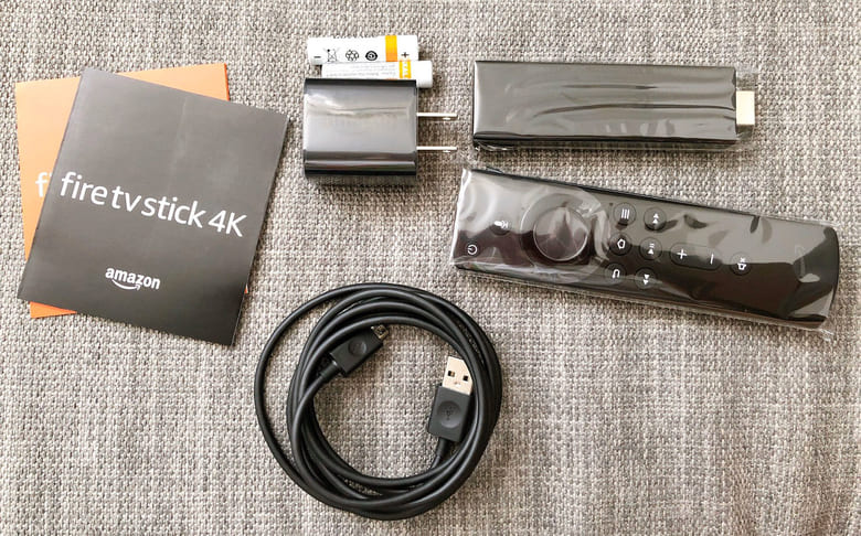 Fire TV Stickの付属品