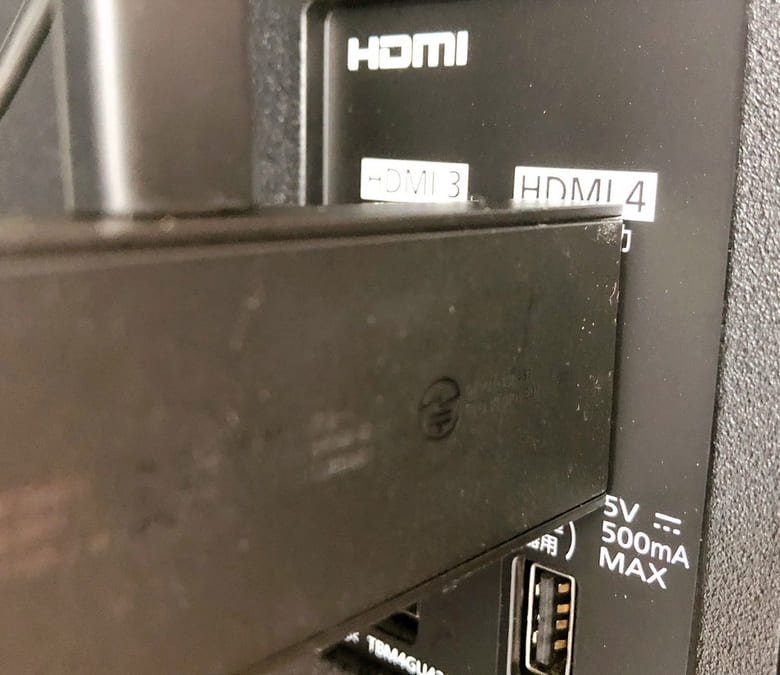 Fire TV Stickをテレビにつなぐ