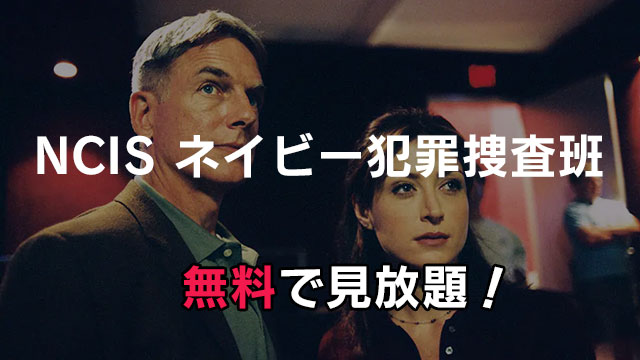 「NCIS ネイビー犯罪捜査班」が無料で見放題