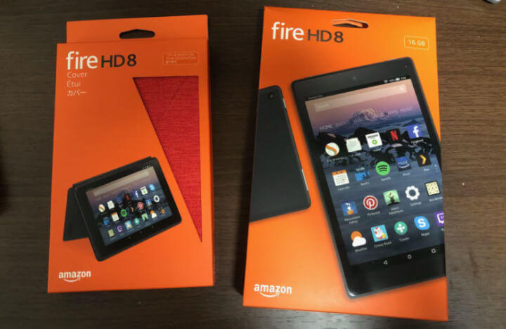 Fire HD 8を開封