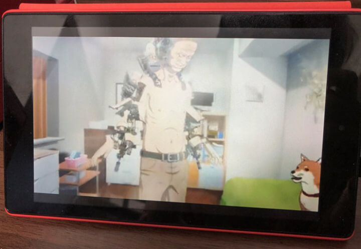 f:id:masa381man:20171203150358j:plain Fire HD 8で映画を観る